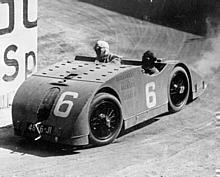 Grand Prix ACF in Tours in 1923 with Ernest Friderich in the Type 32 Tank.